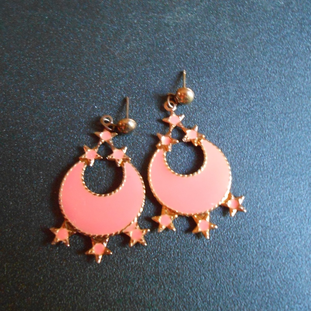 Moon and Stars Earrings